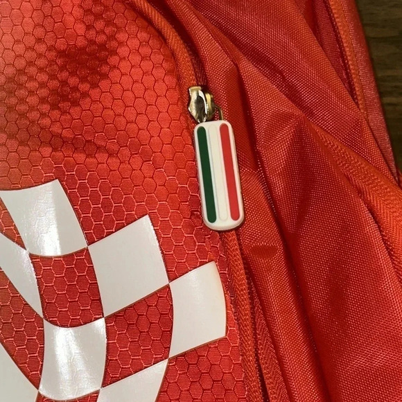 Simba Ferrari Speed It Up Large 18" Backpack Red Adjustable & Spacious - Picture 4 of 15